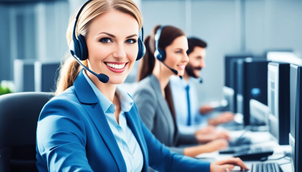 Customer service in storage Customer service in storage