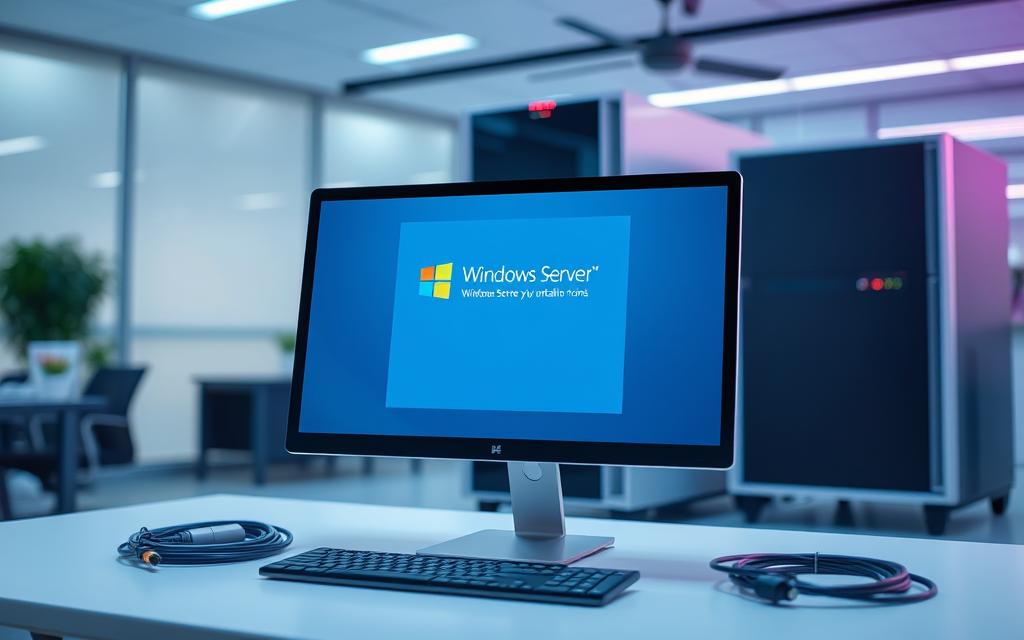 Installing Windows Server operating system