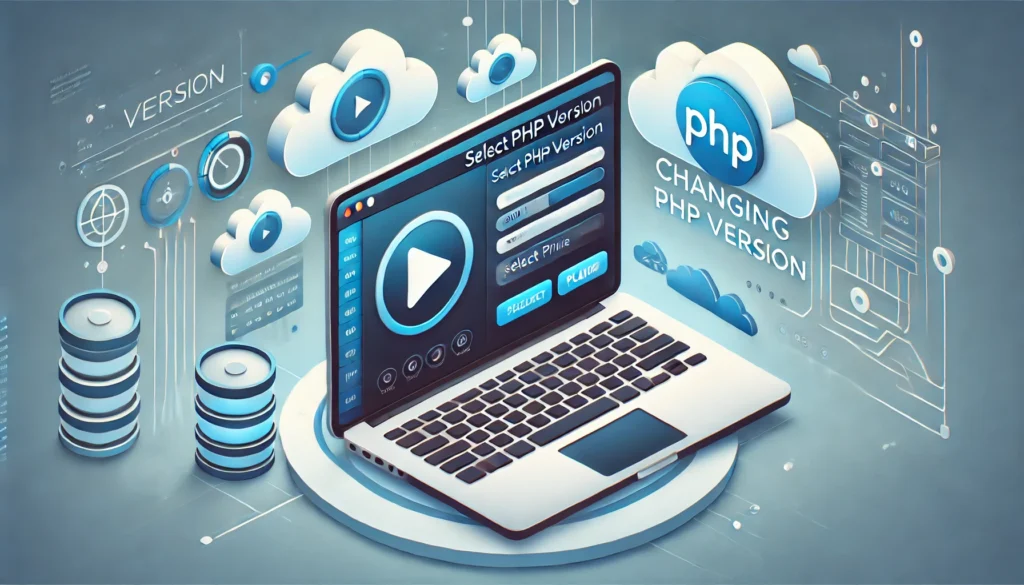 סרטון בנושא שינוי גירסת PHP ב CPANEL