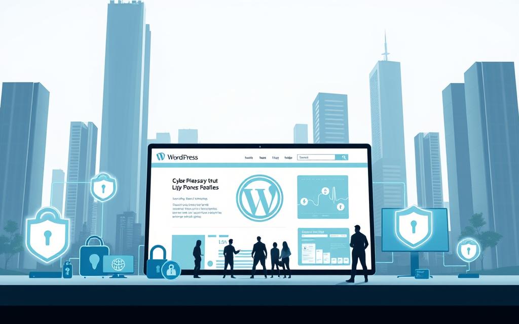 Cyber ​​protection for a WordPress website