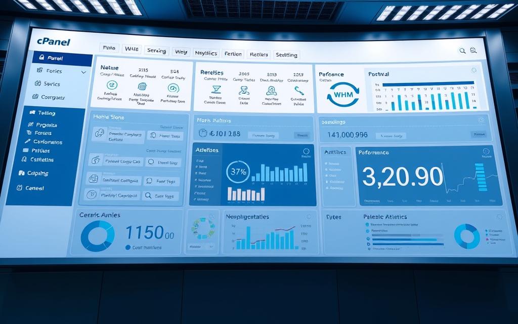 Advanced cPanel WHM management interface Advanced cPanel WHM management interface