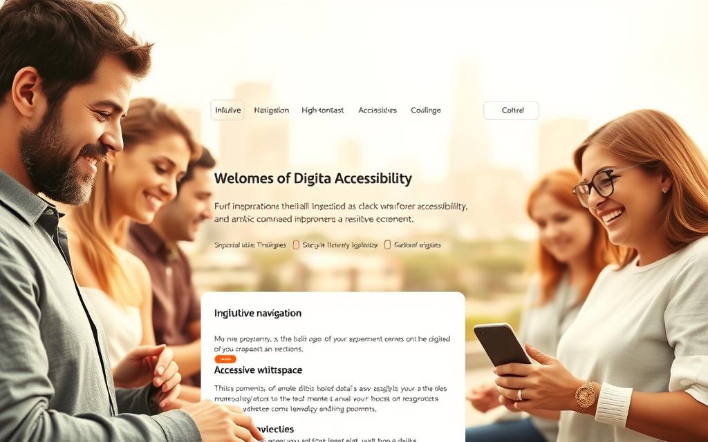 Digital accessibility on websites