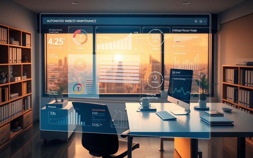 Automated website maintenance