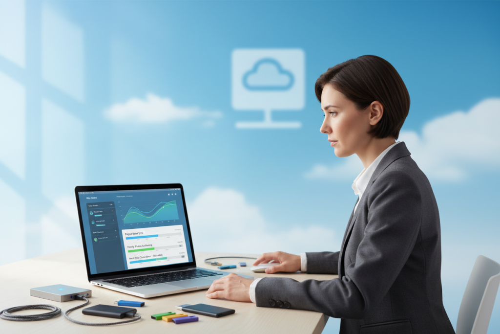 Cloud backup for website