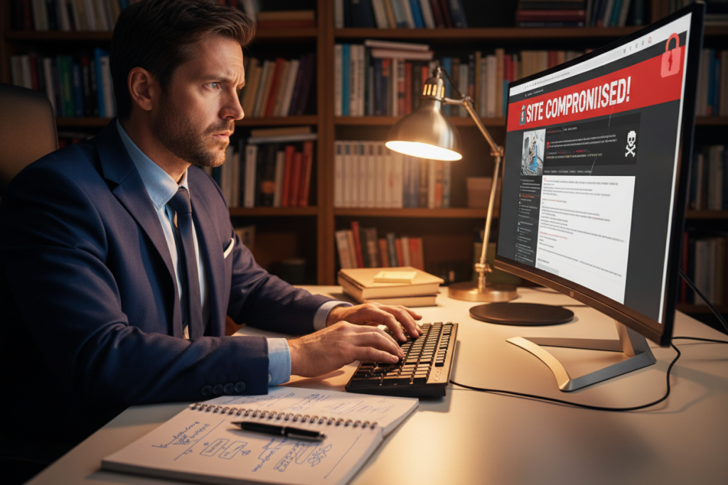 Dealing with a hacked WordPress site Dealing with a hacked WordPress site