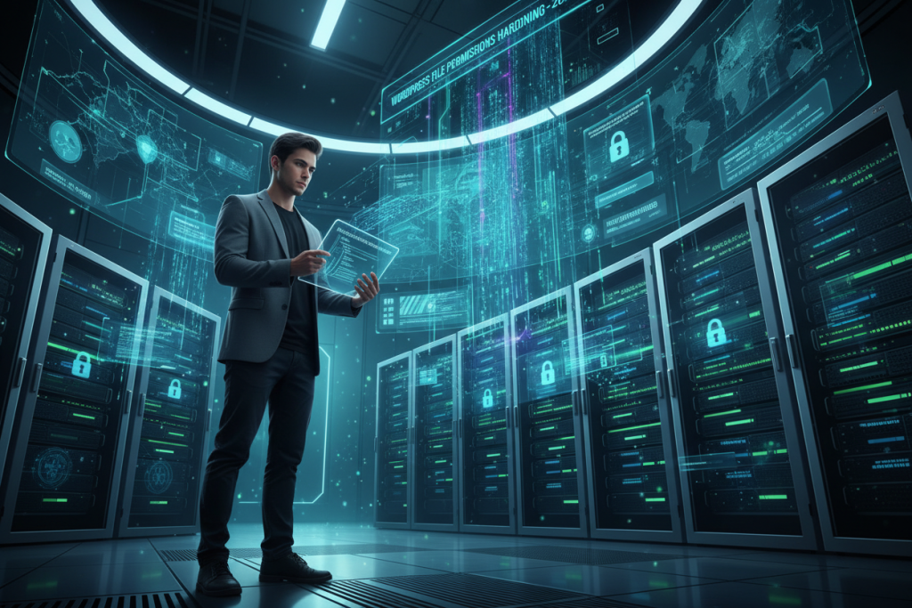 הקשחת הרשאות קבצים וורדפרס