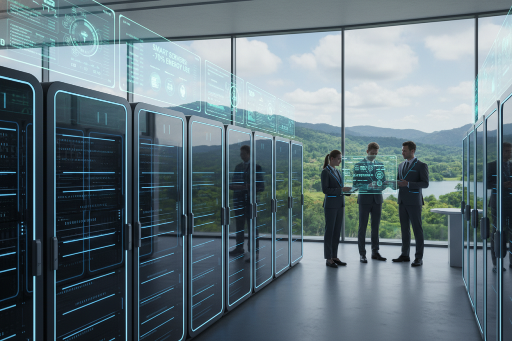 Resource management and energy conservation in smart servers