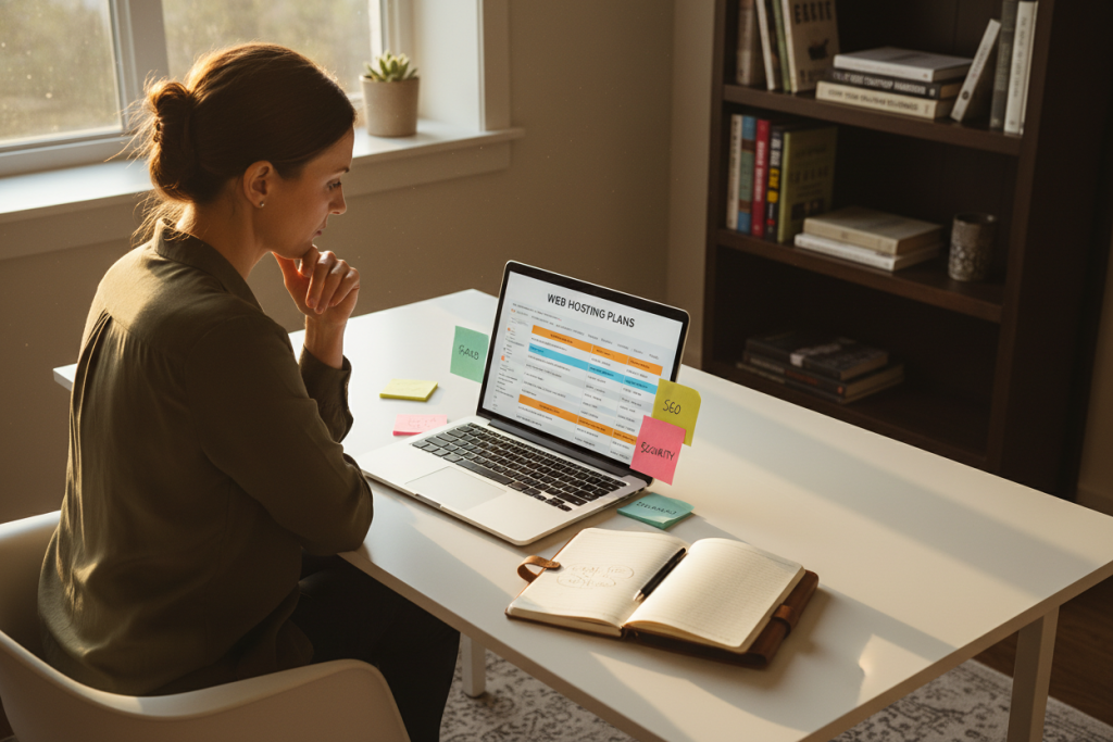 A hosting provider tailored for small businesses